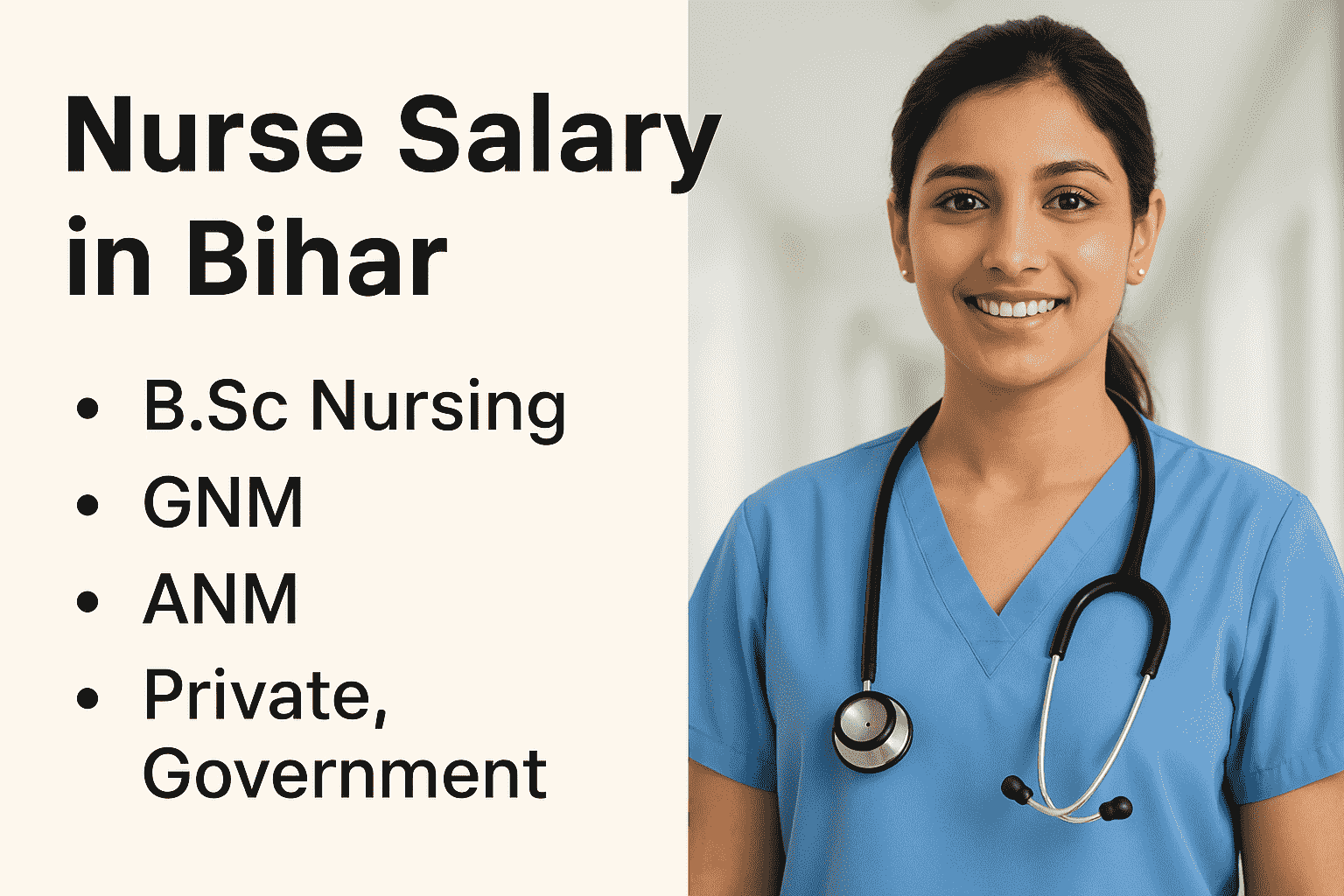Bihar Staff Nurse Salary